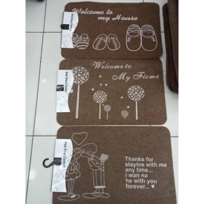 VipMarketim Süper Emici Kapı Paspası