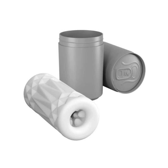 VipMarketim Super Soft Material 3d Stimulating Kola Kutusu Şeklinde Mastürbatör Mavi