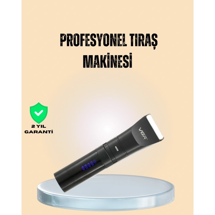 VipMarketim Suya Dayanıklı Tıraş Makinesi – Hassas Paslanmaz Çelik ve Titanyum Bıçak