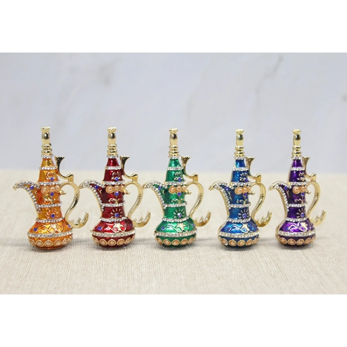 VipMarketim Swarovski Taşlı Minik Figür - Mini İbrik Model 2