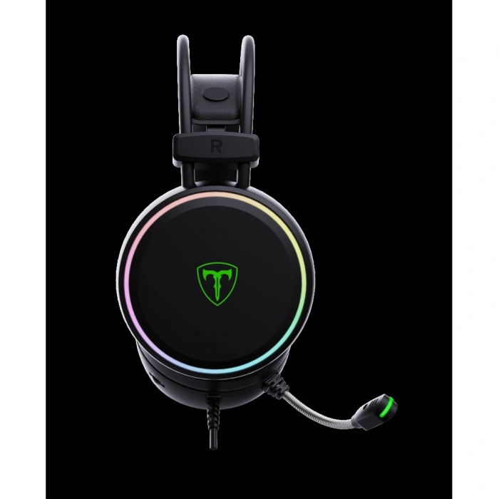 VipMarketim T-DAGGER T-RGH304 SONA 7.1 Surround Sound Renkli Aydınlatma 2.10Mt USB Kablolu Mikrofonlu Gaming Kulaklık(1923)