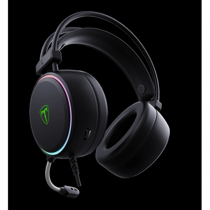 VipMarketim T-DAGGER T-RGH304 SONA 7.1 Surround Sound Renkli Aydınlatma 2.10Mt USB Kablolu Mikrofonlu Gaming Kulaklık(1923)