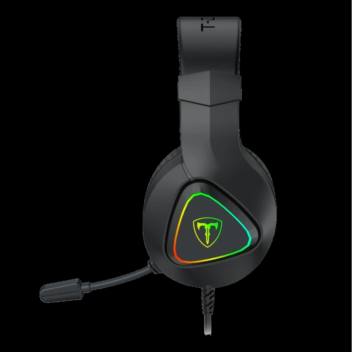 VipMarketim T-DAGGER T-RGH306 AXLS 7.1 Surround Sound Renkli Aydınlatma 2.10Mt USB Kablolu Mikrofonlu Gaming Kulaklık(1923)