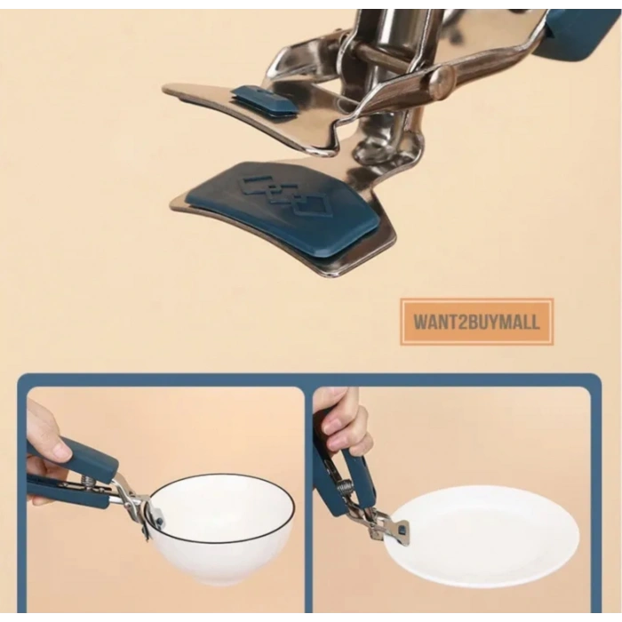 VipMarketim Tabak Tepsi Kelepçesi Yanma Önleyici