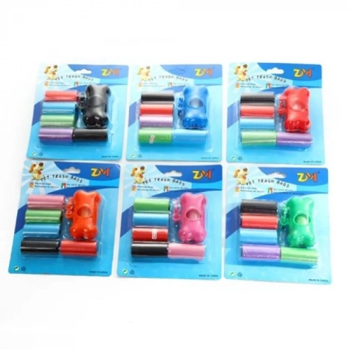 VipMarketim Taşıma Çantalı Kaka Poşeti Seti