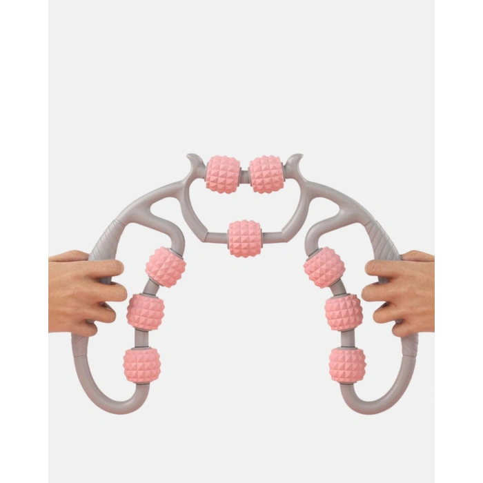 VipMarketim Taşınabilir 3D Masaj Rulosu – Kas Rahatlatıcı ve Yağ Azaltıcı Masaj Cihazı