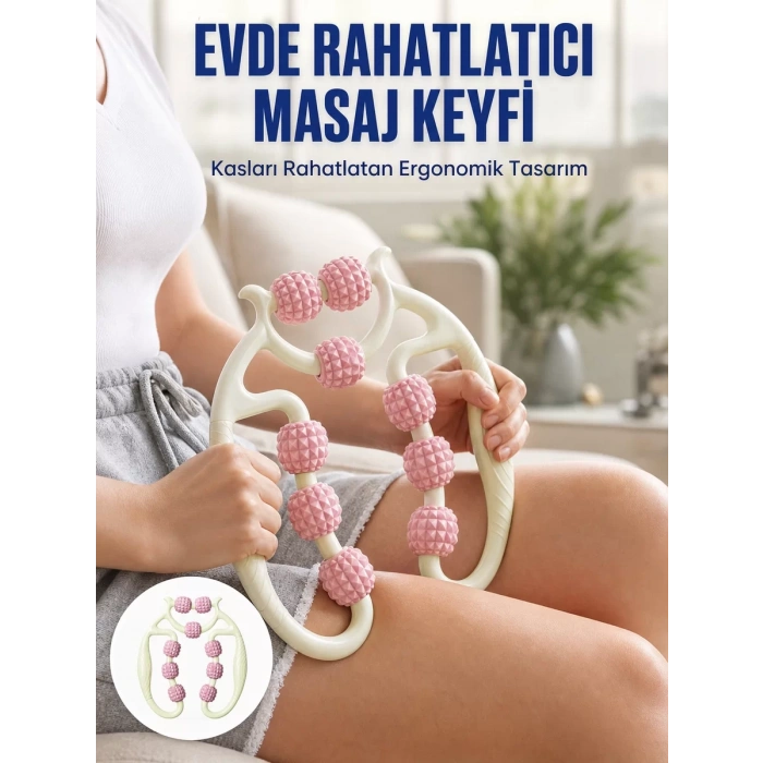 VipMarketim Taşınabilir Kas Masaj Aparatı Spor Sonrası Rahatlatıcı