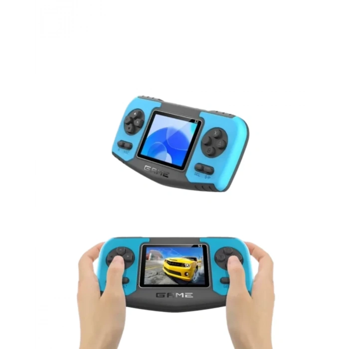 VipMarketim Taşınabilir Klasik Oyun Konsolu TV Bağlantılı Dahili Oyunlu Şarjlı Game Console