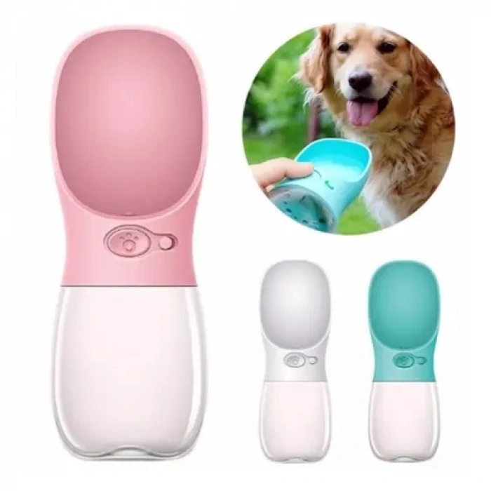 VipMarketim Taşınabilir Köpek Su Matarası (350 ml)