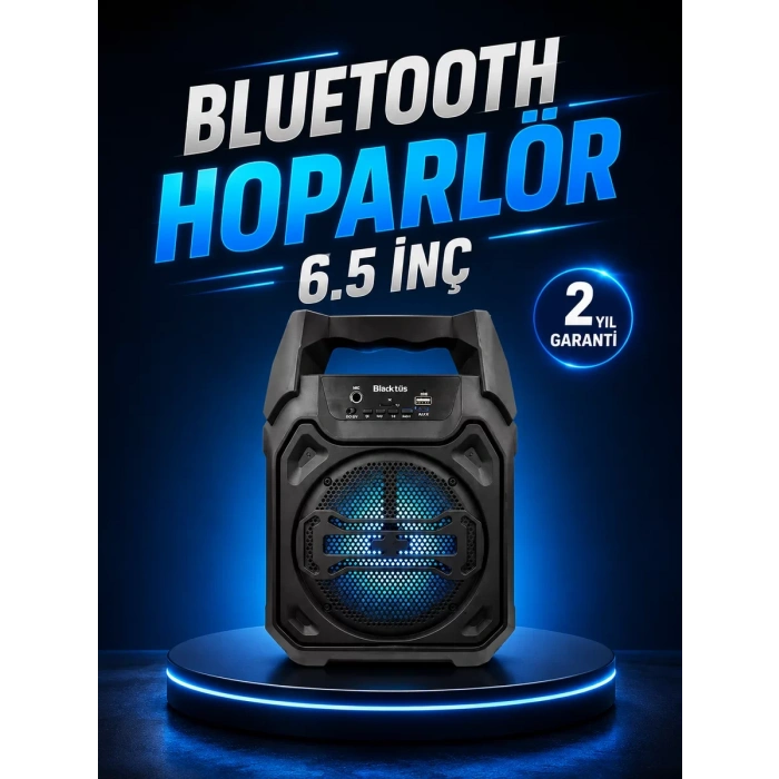 VipMarketim Taşınabilir Şarjlı Hoparlör – Bluetooth TWS ve Uzun Pil Ömrü