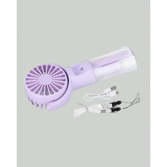 VipMarketim Taşınabilir Şarjlı Su Buharlı Mini Klima Fan
