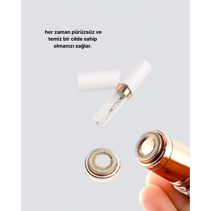 VipMarketim Taşınabilir Yüz ve Kaş Epilatörü – Acısız Tüy Temizleme