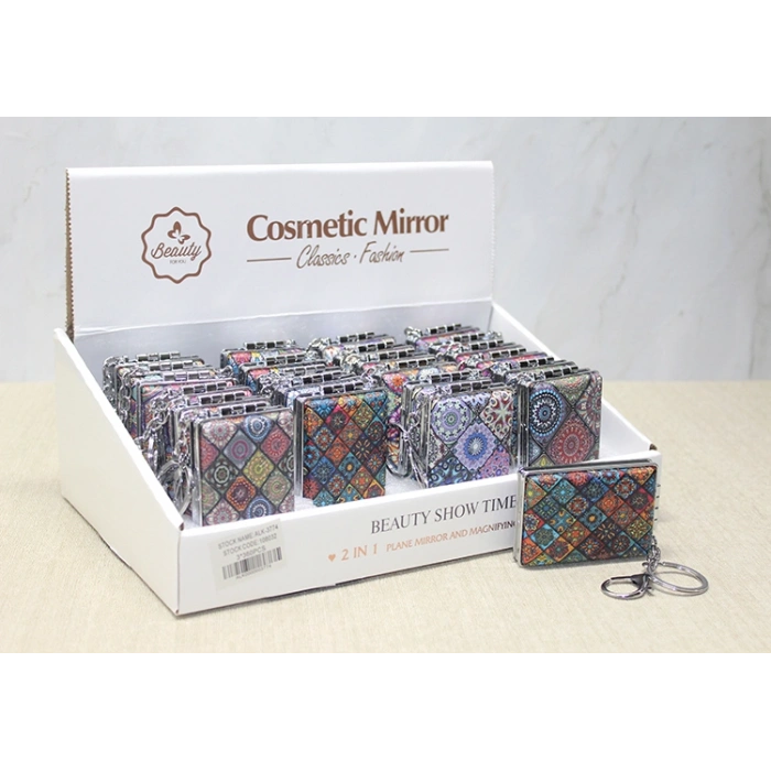 VipMarketim Taşlı El Aynası Anahtarlık Model 9