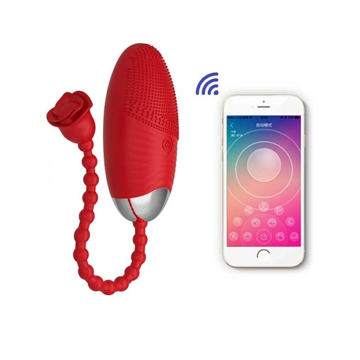 VipMarketim Telefon Kontrollü Yumurta Vibratör Kırmızı