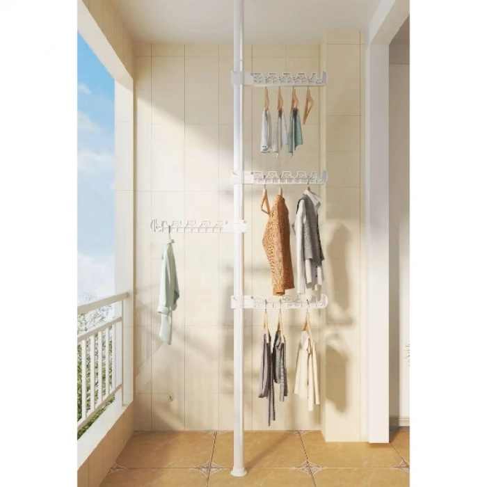 VipMarketim Teleskopik Giysi ve Çamaşır Askısı