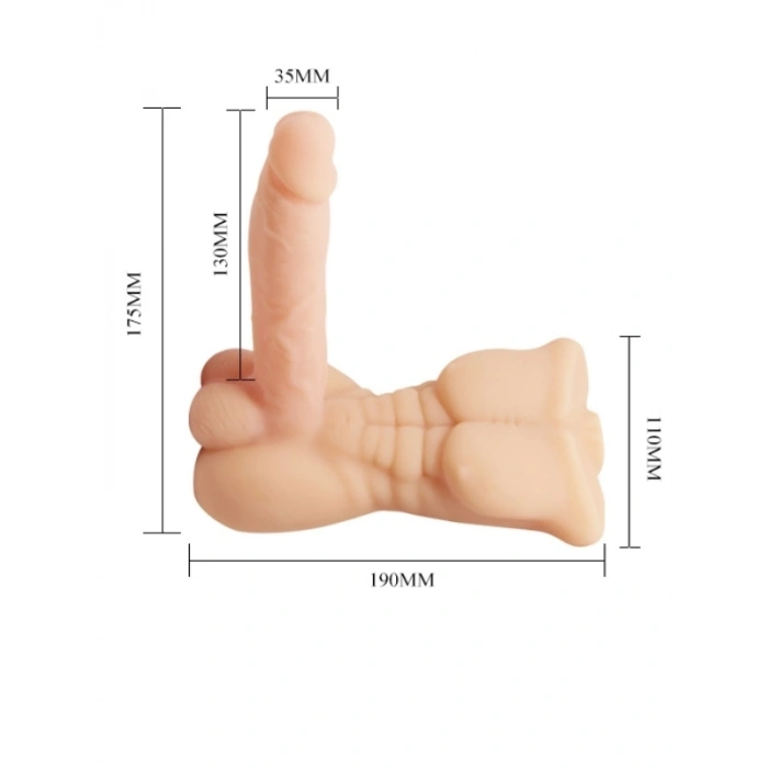 VipMarketim Tempation Bigger Man Erkek Yarım Vücut Titreşimli