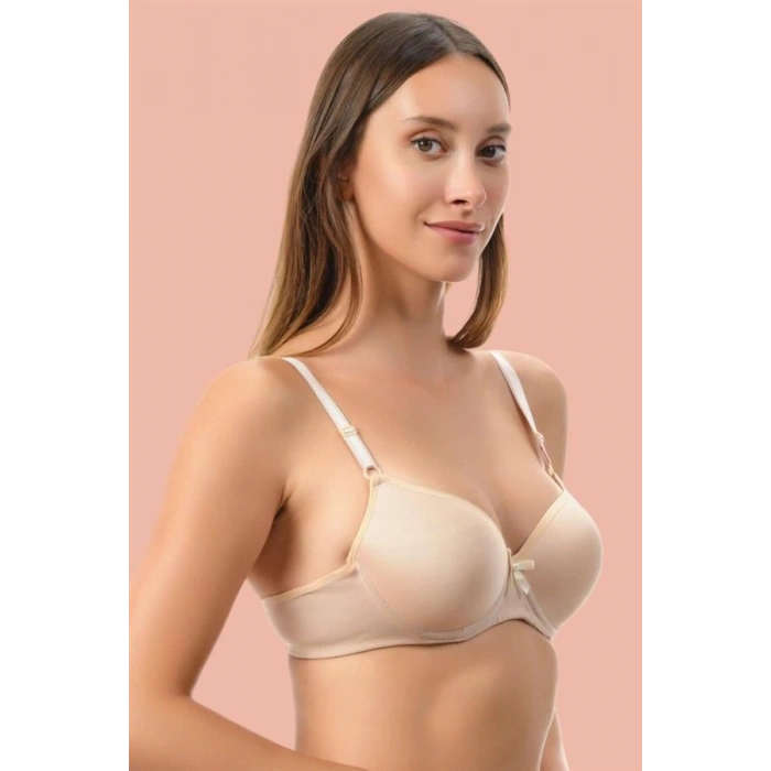 VipMarketim Ten Dolgusuz Mikro Tek Sütyen