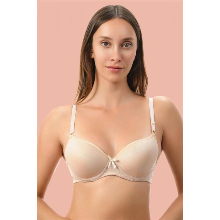 VipMarketim Ten Dolgusuz Mikro Tek Sütyen