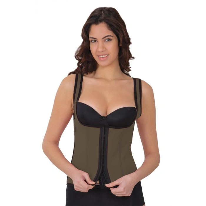 Vipmarketim Ten Mi Agraflı Göğsü Açık Atlet Korse (kod:9173)