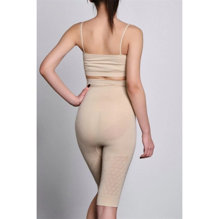 Vipmarketim Ten Mi Emay Yüksek Bel Double Uzun Paçalı Korse (kod:2015)