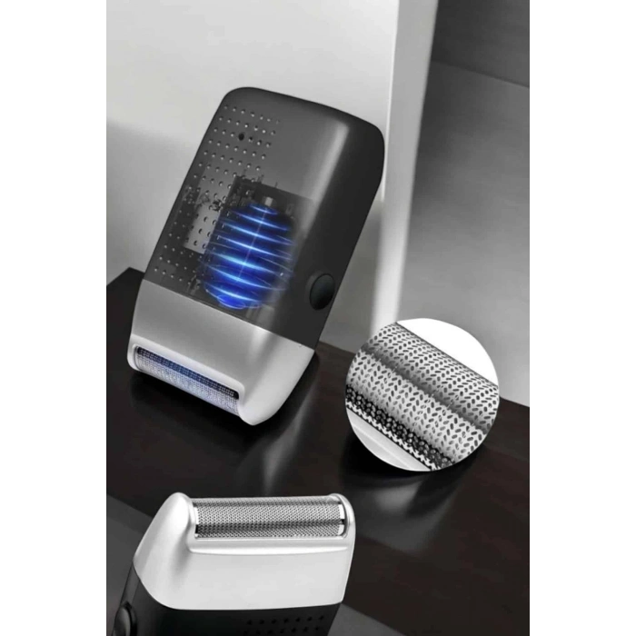 VipMarketim Tıraş Makinesi Islak Ve Kuru Kullanıma Uygun Kablosuz Taşınabilir