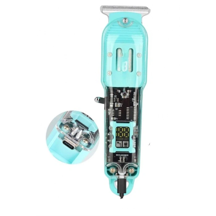 VipMarketim Tıraş Makinesi Renkli Dijital Göstergeli Epilasyon Öncesi Kısaltma Makinesi