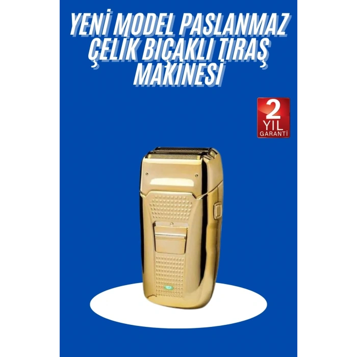 VipMarketim Tıraş Makinesi Sakal Kesme Makinesi Profesyonel Şarjlı Sıfır