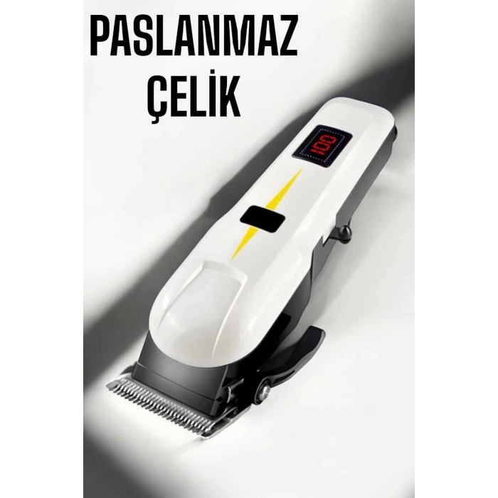 VipMarketim Tıraş Makinesi Uzun Ömürlü Batarya Keskin Bıçaklar ve Profesyonel