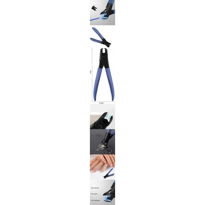 VipMarketim Tırnak Profesyonel Karbon Çelik