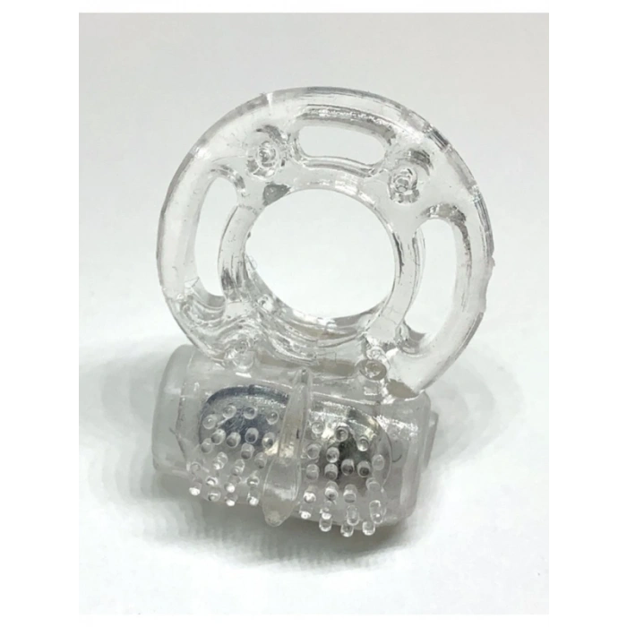 VipMarketim Titreşimli Penis Halkası Şeffaf Renk