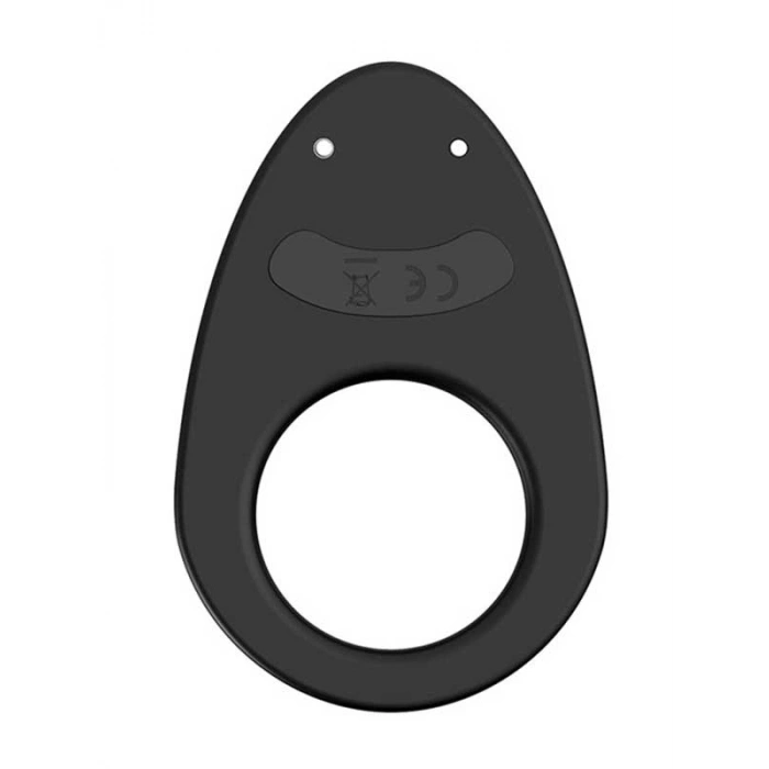 VipMarketim Titreşimli Usb Şarjlı Penis Halkası Siyah