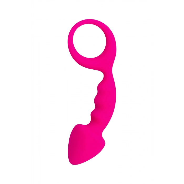 VipMarketim ToDo Bong Anal Plug, silikon, pembe, 12,5 cm, Ø 2,5 cm