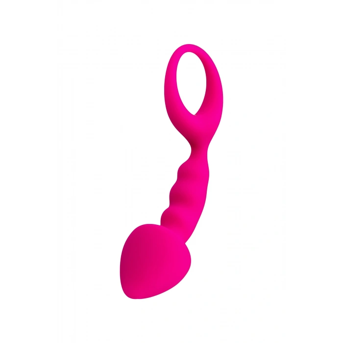 VipMarketim ToDo Bong Anal Plug, silikon, pembe, 12,5 cm, Ø 2,5 cm