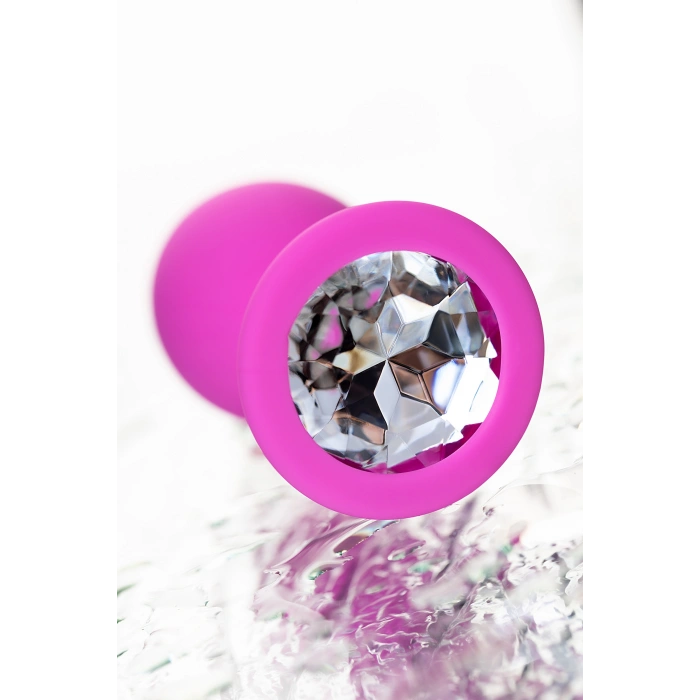 VipMarketim ToDo  Brilliant Anal Plug, silikon, pembe, 7 cm, Ø 2 cm, 50 g