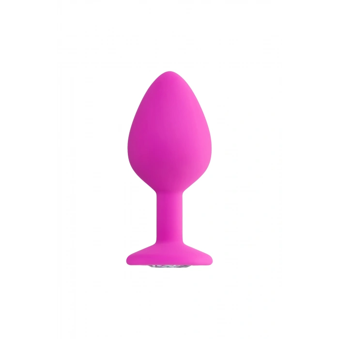 VipMarketim ToDo Brilliant Anal Plug, silikon, pembe, 8 cm, Ø 3 cm, 50 g