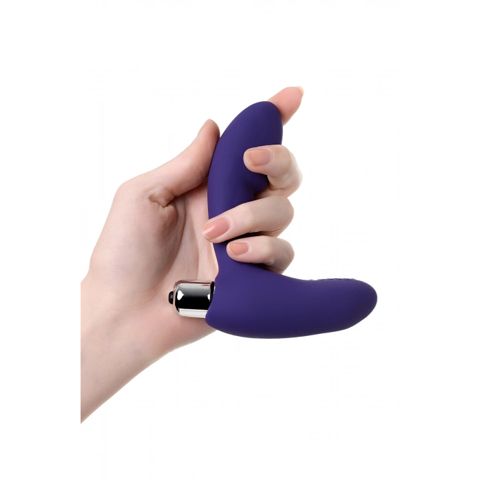 VipMarketim Todo Bruman Prostat Stimülatörü, Silikon, Mor, 12 Cm