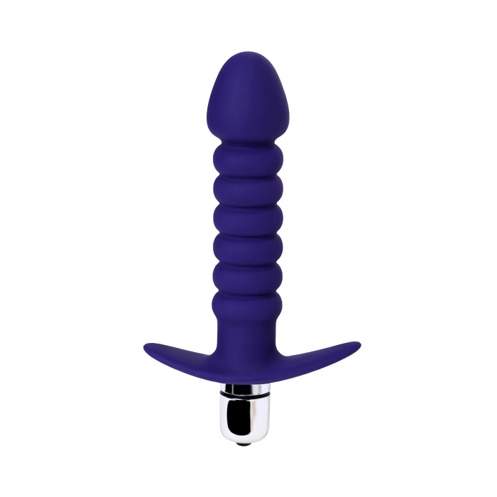 VipMarketim ToDo  Condal anal vibratör, suya dayanıklı, silikon, mor, 14 cm, Ø 2,9 cm