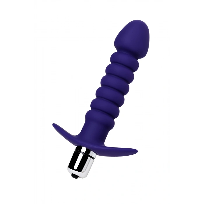 VipMarketim Todo Condal Anal Vibratör, Suya Dayanıklı, Silikon, Mor, 14 Cm, Ø 2,9 Cm