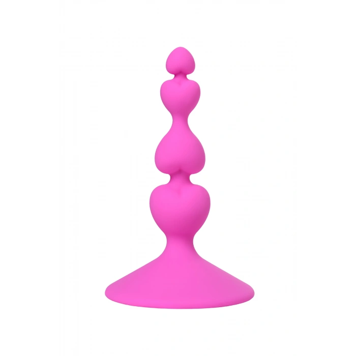 VipMarketim Todo Loverty Anal Kılıf, Silikon, Pembe, 8 Cm, Ø 2,3 Cm