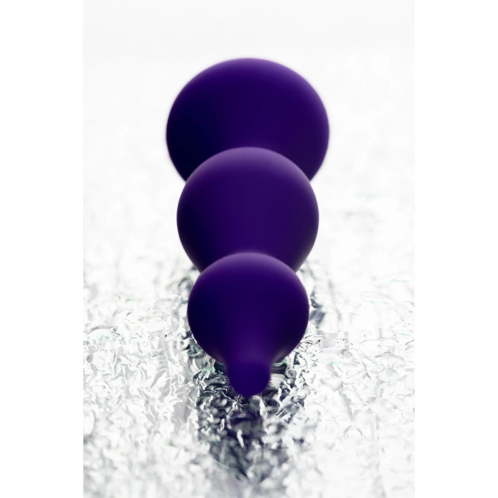 VipMarketim Todo Sholt Anal Plug, Silikon, Mor, 10 Cm, Ø 3 Cm