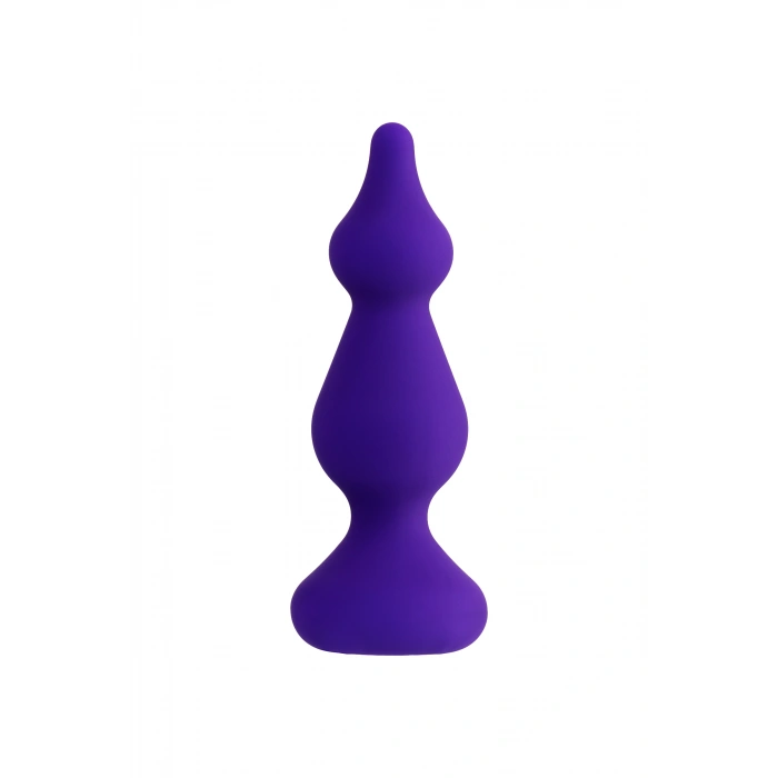 VipMarketim Todo Sholt Anal Plug, Silikon, Mor, 10 Cm, Ø 3 Cm