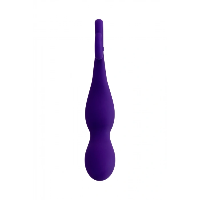 VipMarketim Todo Wlap Anal Plug, Silikon, Mor, 16 Cm, Ø 2,5 Cm