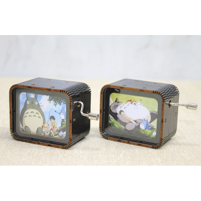 VipMarketim Totoro Ahşap Müzik Kutusu