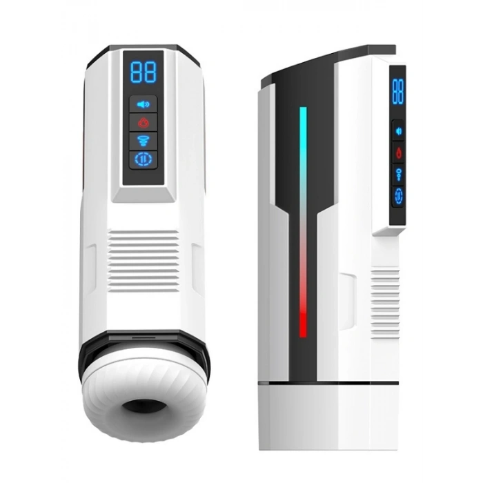 VipMarketim Traveler 2 Generation – Isıtmalı, İnleme Sesli, İleri Geri Hareketli, Emiş ve Titreşimli Otomatik Mastürbatör