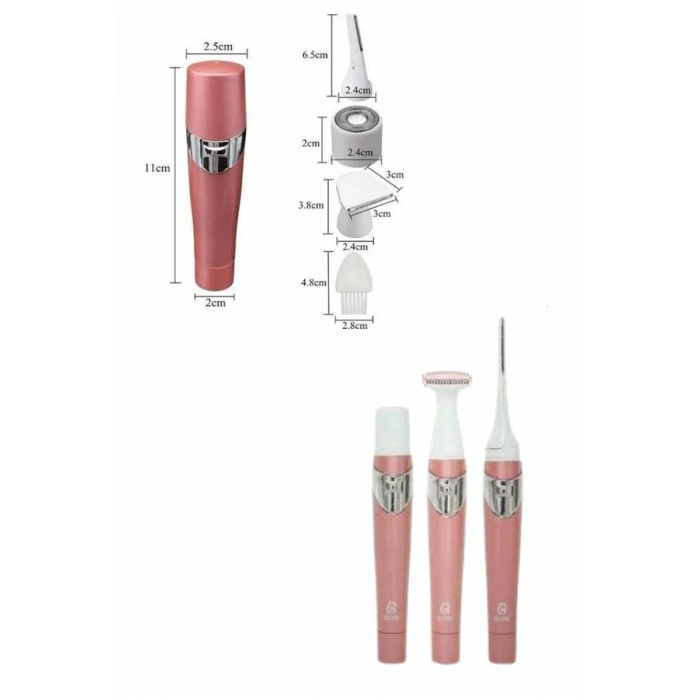 VipMarketim Tüm Cilt Tipleri Için 3 Başlıklı Yüz Çene Kıl Tüy Alma Tüm Cilt Tiplerine Uygun