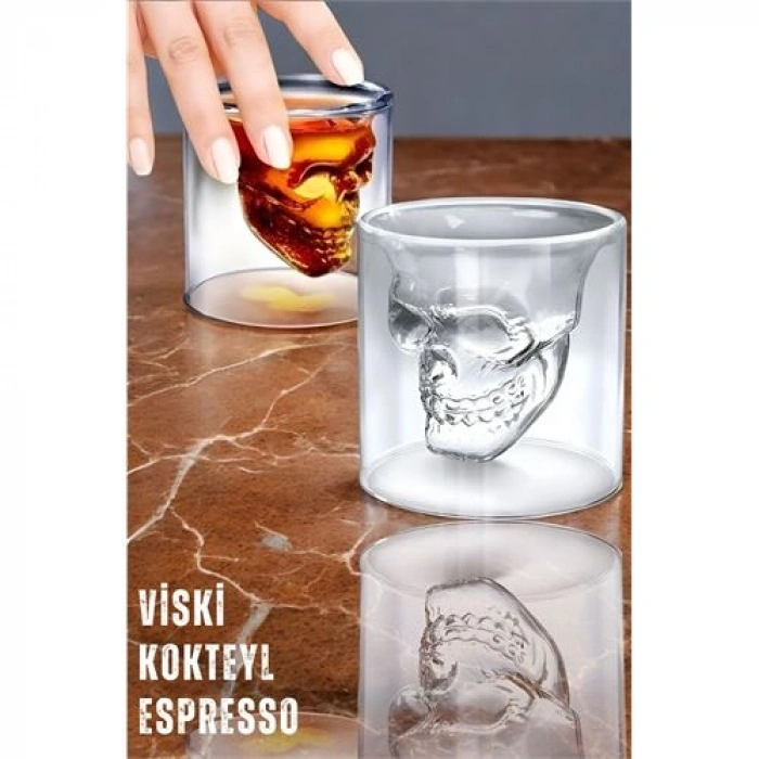 VipMarketim Shot Bardağı Viski Kokteyl Espresso