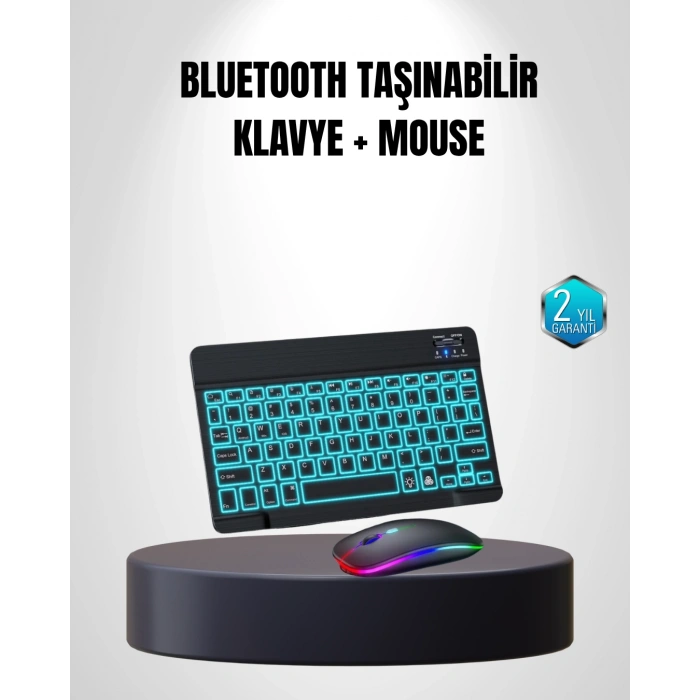 VipMarketim Türkçe Q Klavye RGB Işıklı Ergonomik Tasarımlı
