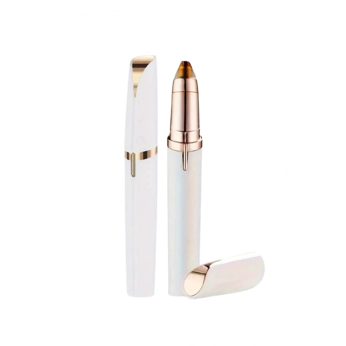 VipMarketim Tüy Kıl Alma Kaş Bıyık Unisex Yüz Bakım Epilasyon Aleti Pilli