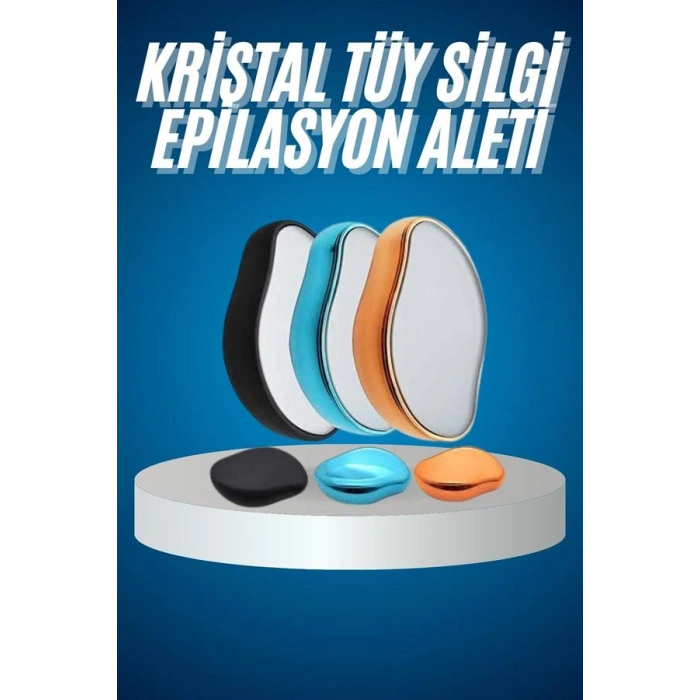 VipMarketim Tüy Silgi Kristal Epilasyon Acısız Ağrısız ve Pratik Epilasyon Aleti