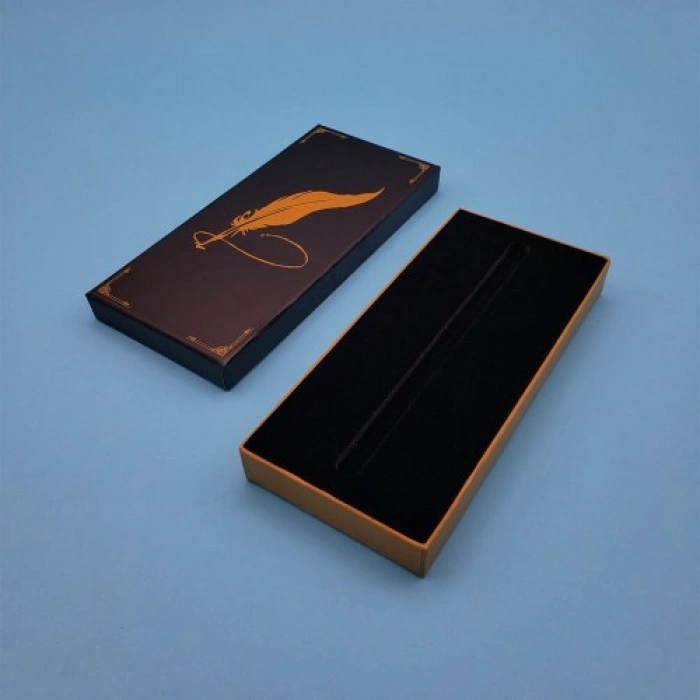 VipMarketim Tüylü Kalem Motifli Kalem Kutusu